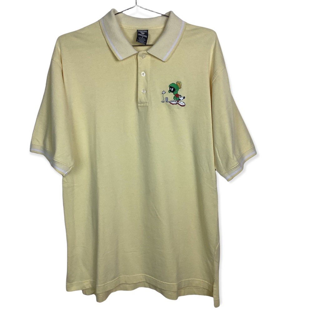 Vintage Marvin Martian polo size Medium